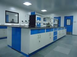 Galvanised Iron Chemistry Laboratory Table