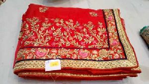 Embroidered Saree