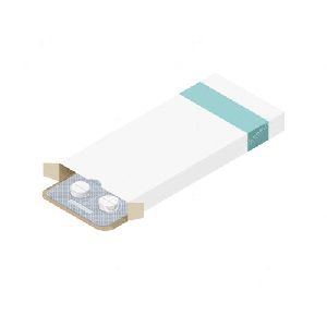 White Medicine Pill Box