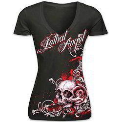 Ladies V Neck T-Shirt