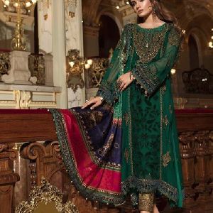 Chiffon Wedding Pakistani Suits