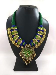 Meenakari Oxidized Necklace