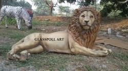 Natural Lion Sculpture