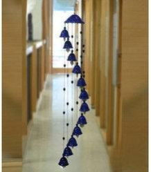 Blue Ceramic Wind Chime