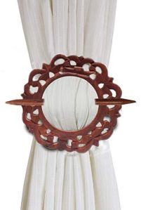 Wooden Curtain Holder