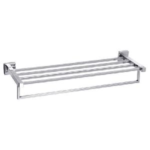 Silver Stainless Towel Rack