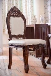 Hand Carved Antique Wooden Chair