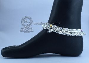 Bridal Silver Anklets