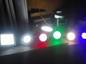 LED Color Panel Light