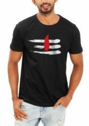 L & XL Round Mens Graphic T-Shirts