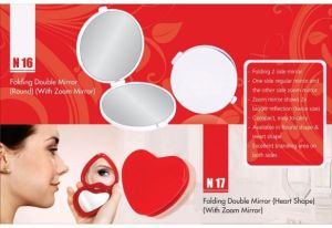 Folding Double Mirror