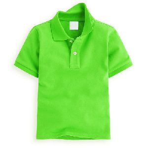 Cotton Kids Collar T-Shirt