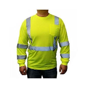 Light Green Safety T Shirt