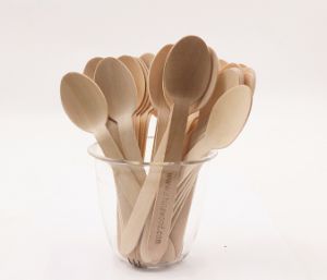 Wooden Ice-Cream spoon 160 MM