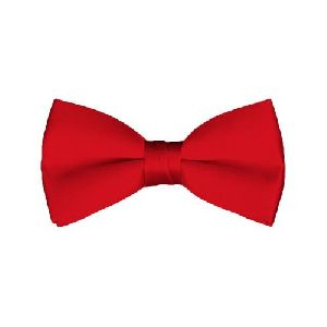 Silk Red Bow Tie
