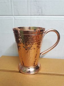 Stylish Hammared Copper Mug