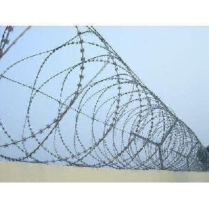 Galvanised Concertina Wire