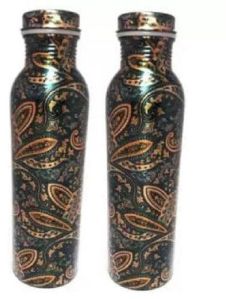 Designer Copper Water Bottle