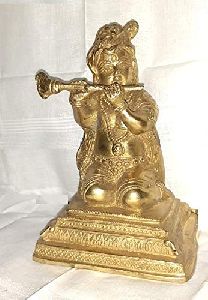 Brass Lord Bal Krishna Statue