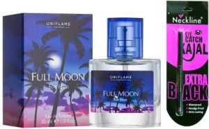 Oriflame Sweden Full Moon for Him Eau de Toilette with Neckline Waterproof Kajal Combo