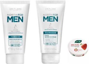 Oriflame Sweden North for Men Fairness Face Wash & Scrub Combo