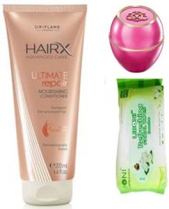 Oriflame Sweden Nourishing Conditioner & Wipes Combo