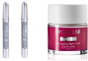 Oriflame Sweden Optimals Age Revive Night Cream with Parsoni Kajal Combo