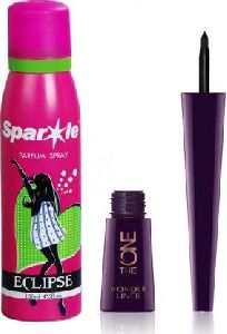 Oriflame Sweden The One Wonder Liner with Sparkle Perfume Combo