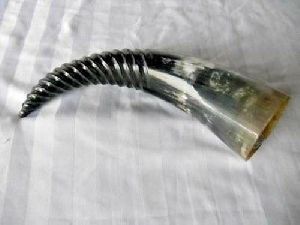 plain screw finish viking beer wine drinking horn mug