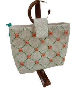 Designer Jute Handbag