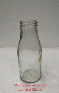 Square Glass Bottle