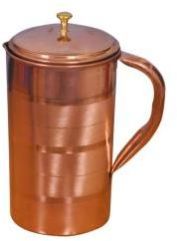 Silver Touch Copper Jug