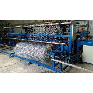 Fully Automatic Chain Link Fence Making Machine