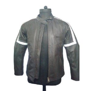 Mens Casual Leather Jacket