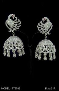 Antique Diamond Jhumka