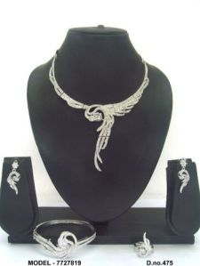 Exclusive American Diamond Jewellery Set