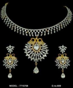 Fancy Diamond Jewellery Set