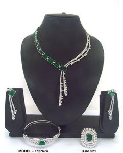 Girls American Diamond Jewellery Set
