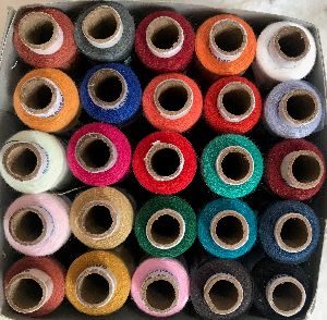 Spun Polyester Threads 25 colors 25 tubes