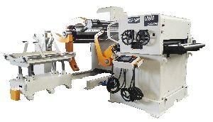 sheet metal straightening coiler uncoiler feeder machine