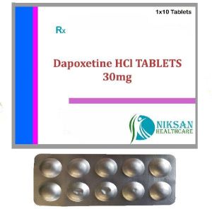 DAPOXETINE HCL 30 TABLETS