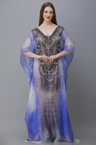 Silk Long Kaftan