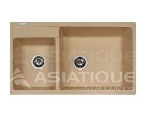 Double Bowl Granite Kitchen Sink - Alex
