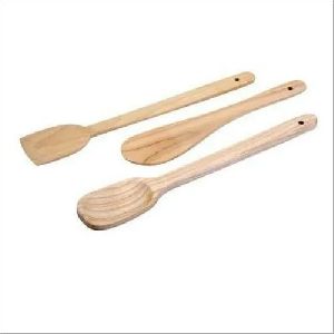 Rubber Wood Cooking Spoon Set