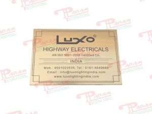 Non-Magnetic Industrial Plastic Name Plates