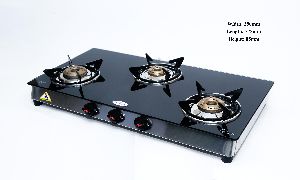 3 Burner Gas Glass Top