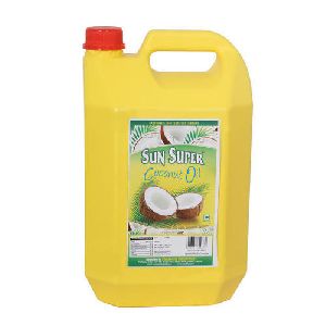 Sun Super 5 Litre Coconut Oil HDPE Bottle
