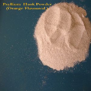 sugar free orange flavoured psyllium powder