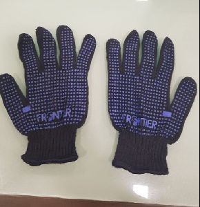 Full Finger Women dotted hand gloves