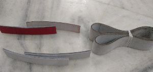 leather nylon sandwich belts